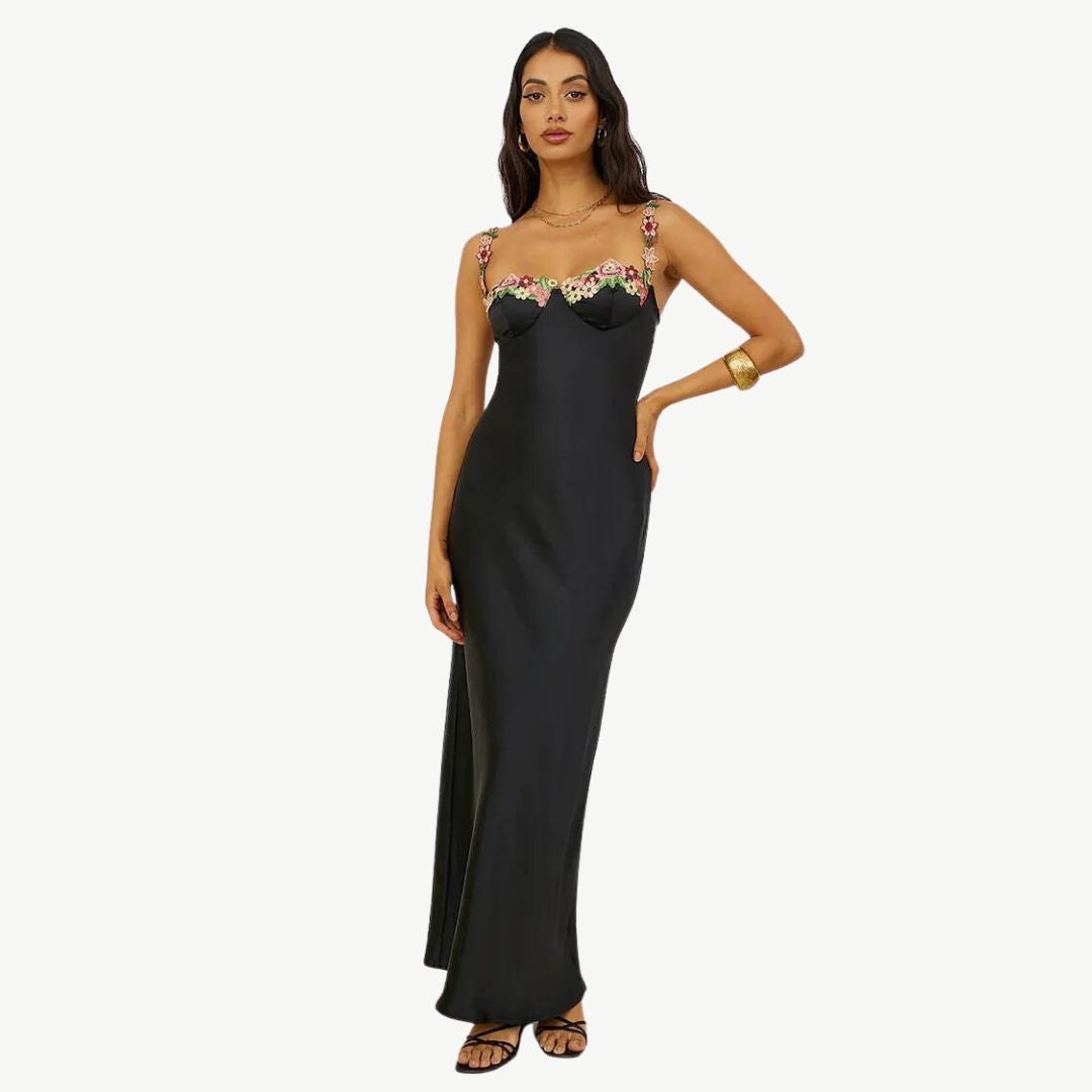 Delfina | Embroidered Dress