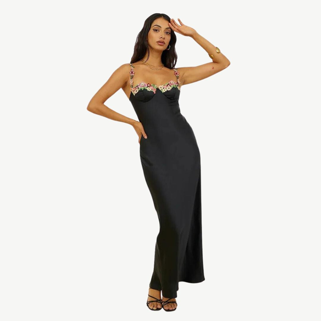 Delfina | Embroidered Dress