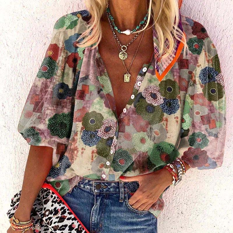 Fawn | Floral Print Blouse