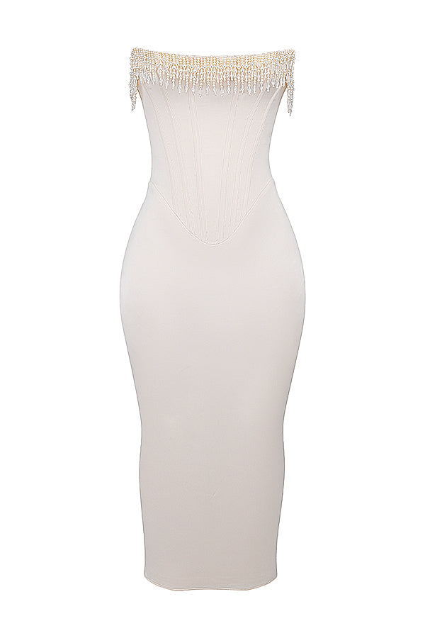 Celandine | Vintage Strapless Dress