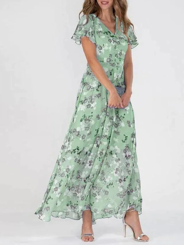 Heloise | Elegant Floral Dress