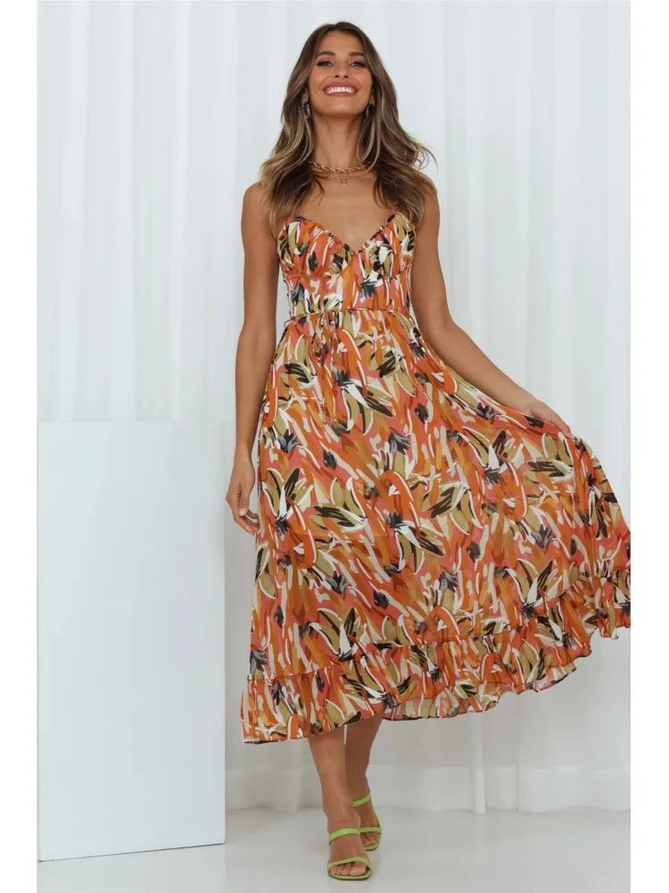 Idalia | Vibrant Charm Colorful Dress