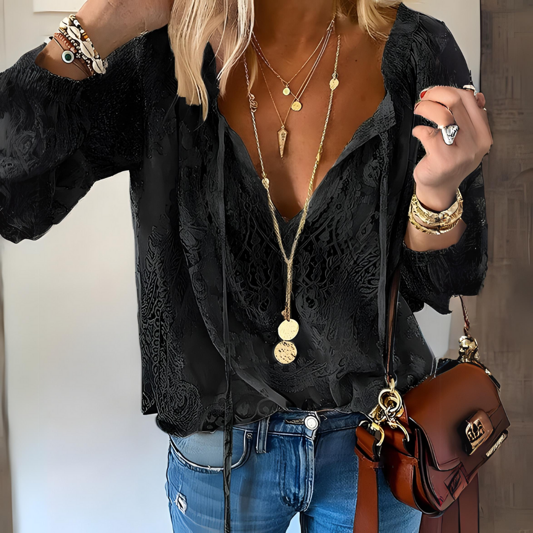 Joy | Crocheted Women's Boho Blouse