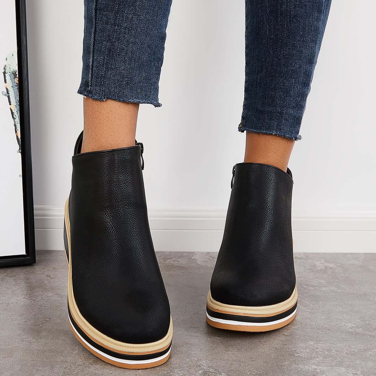 Sybil | Trendy Platform Boots