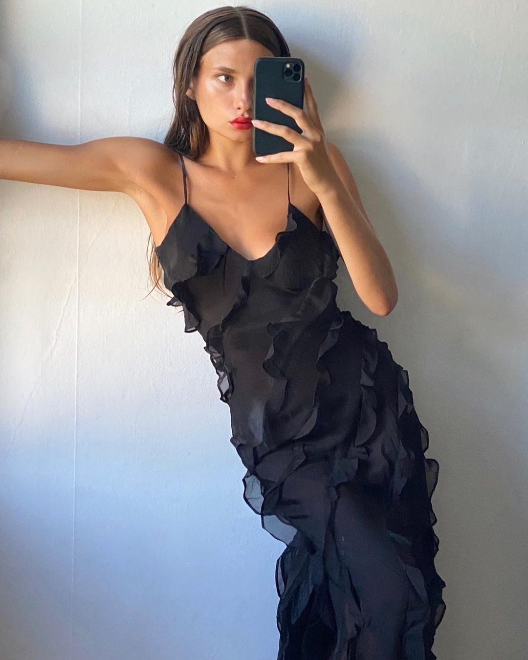 Vienna | Ruffle Maxi Dress
