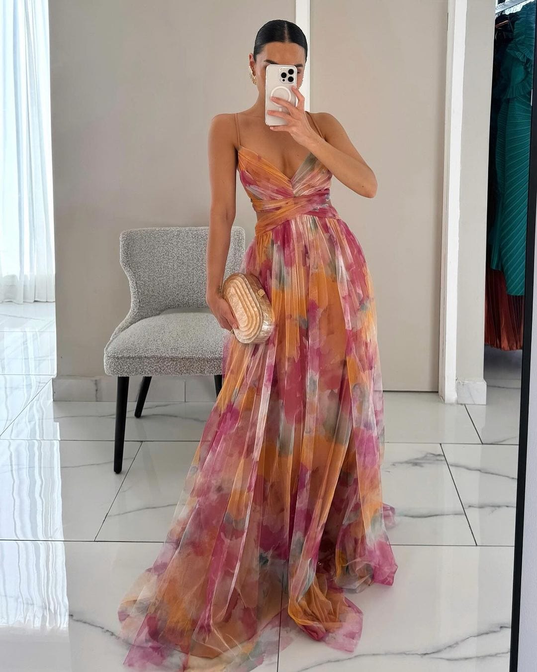 Zaina | Lace Long Dress