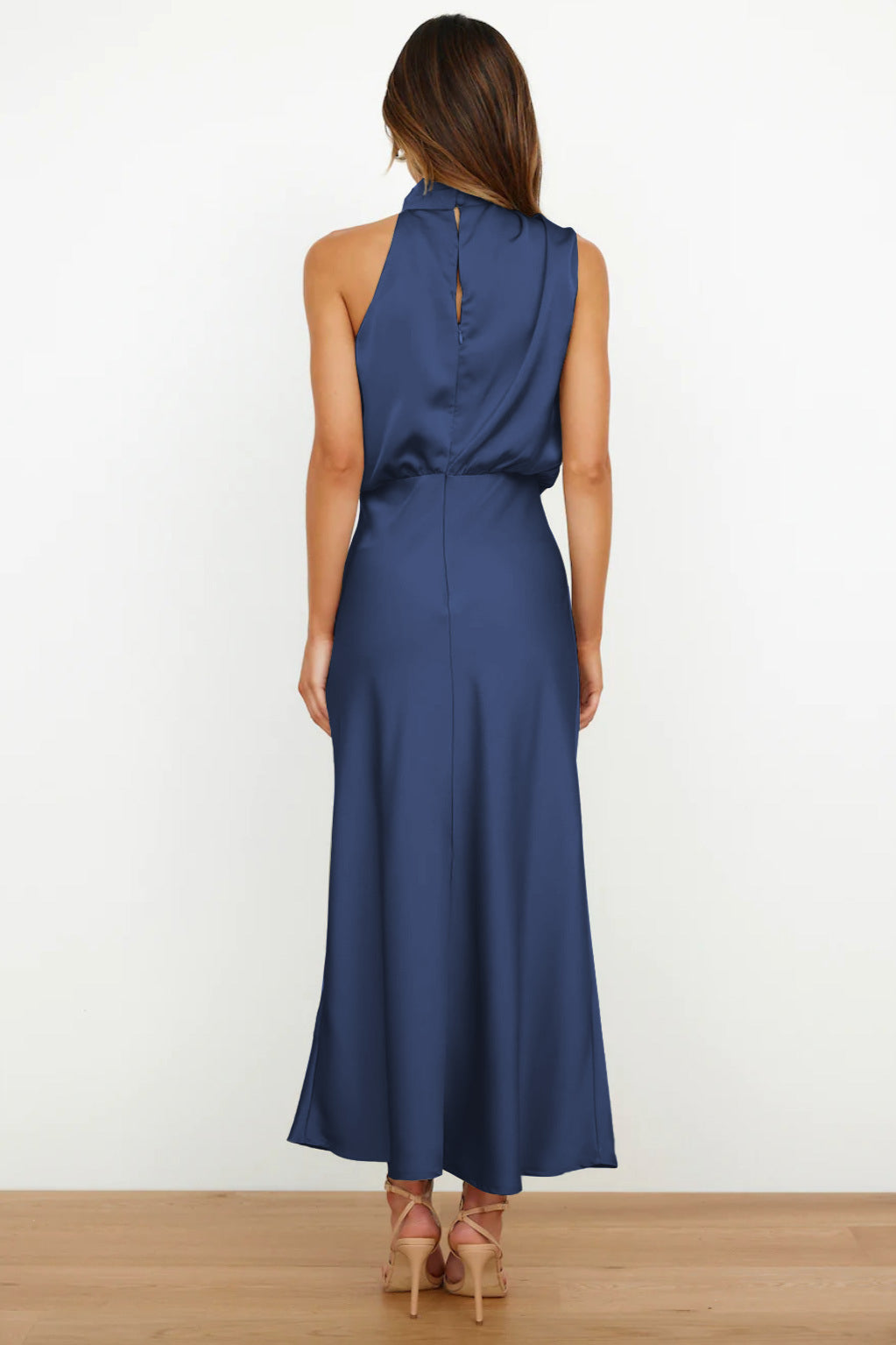 Garnet | Elegant Halter Neck Dress