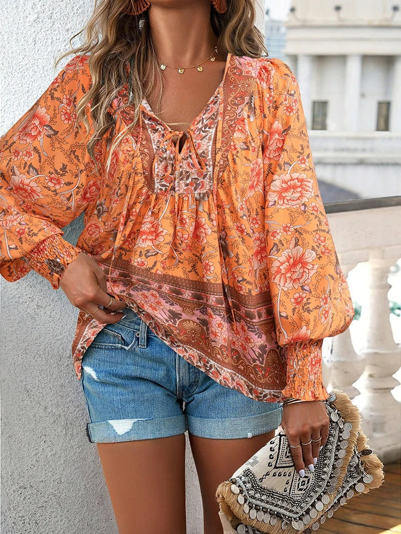 Suki | Summer Floral Top
