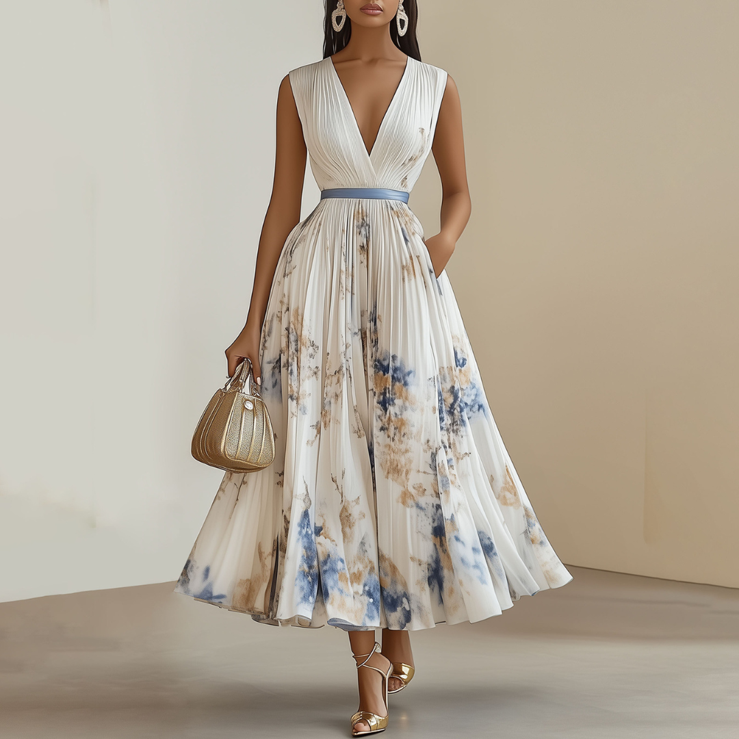 Callie | Elegant Floral Ceremony Dress