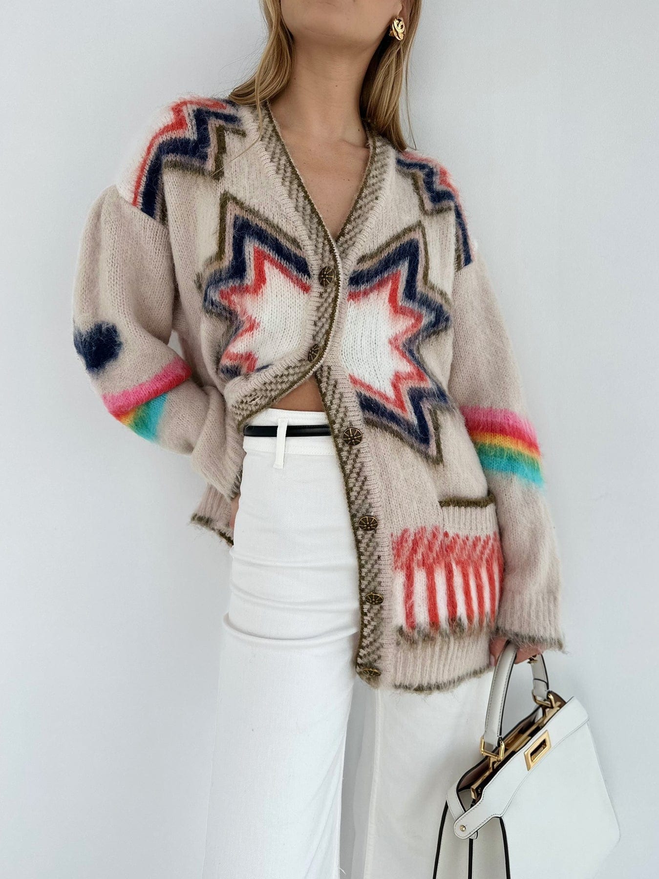 Isolde | Printed Cardigan