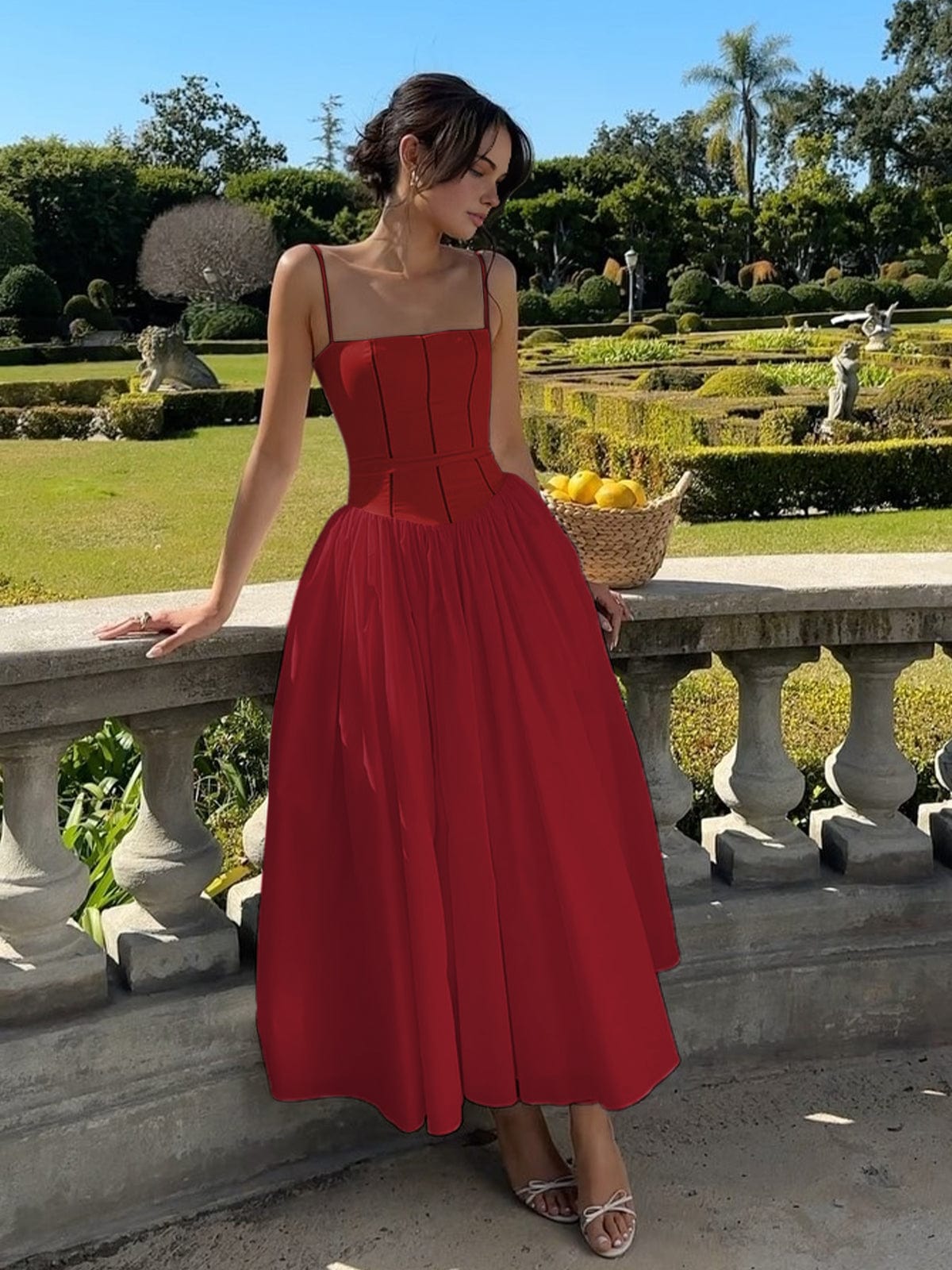 Thalia | Long Flowing Dress