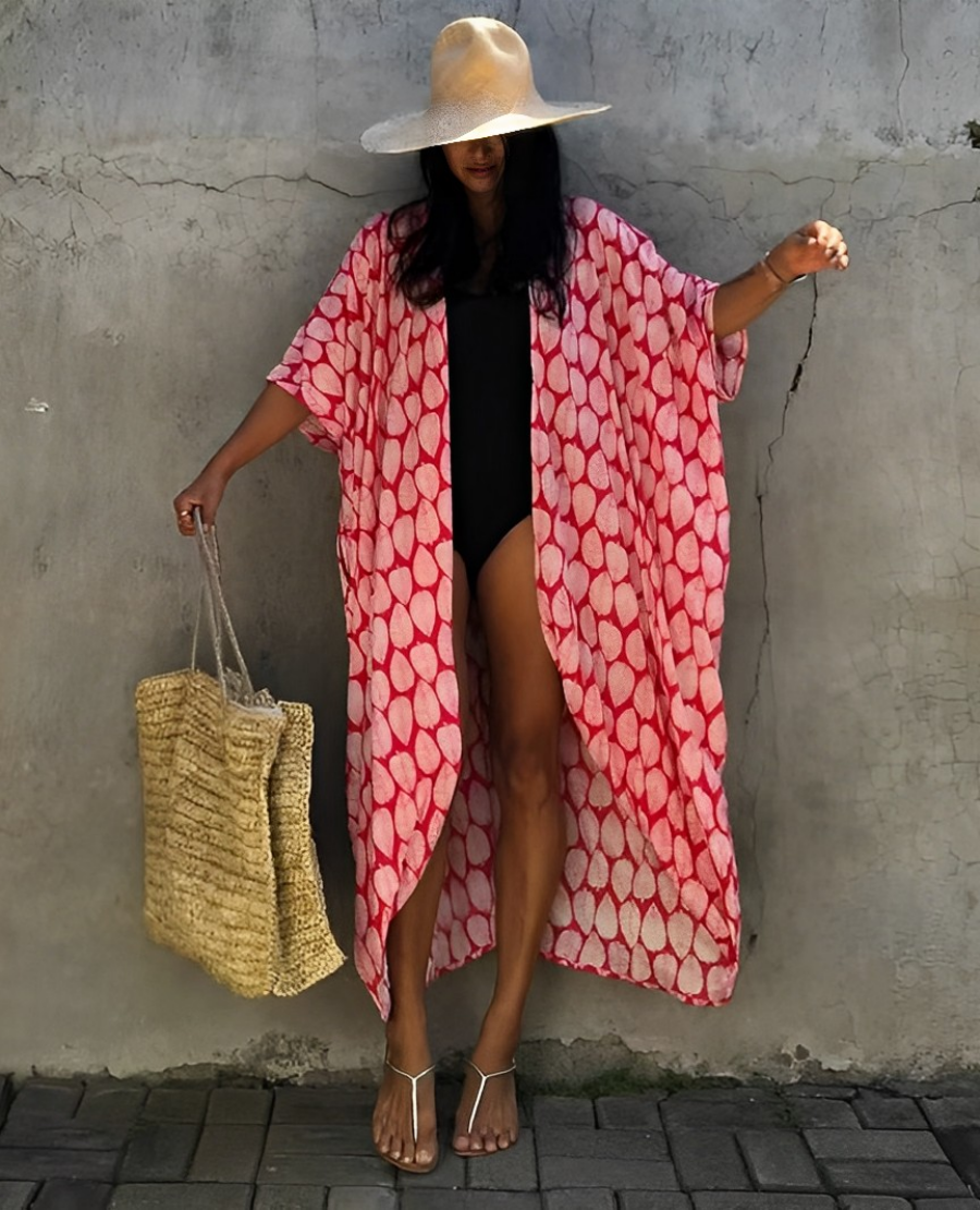 Cecily | Boho Kimono Dress Cover-Up