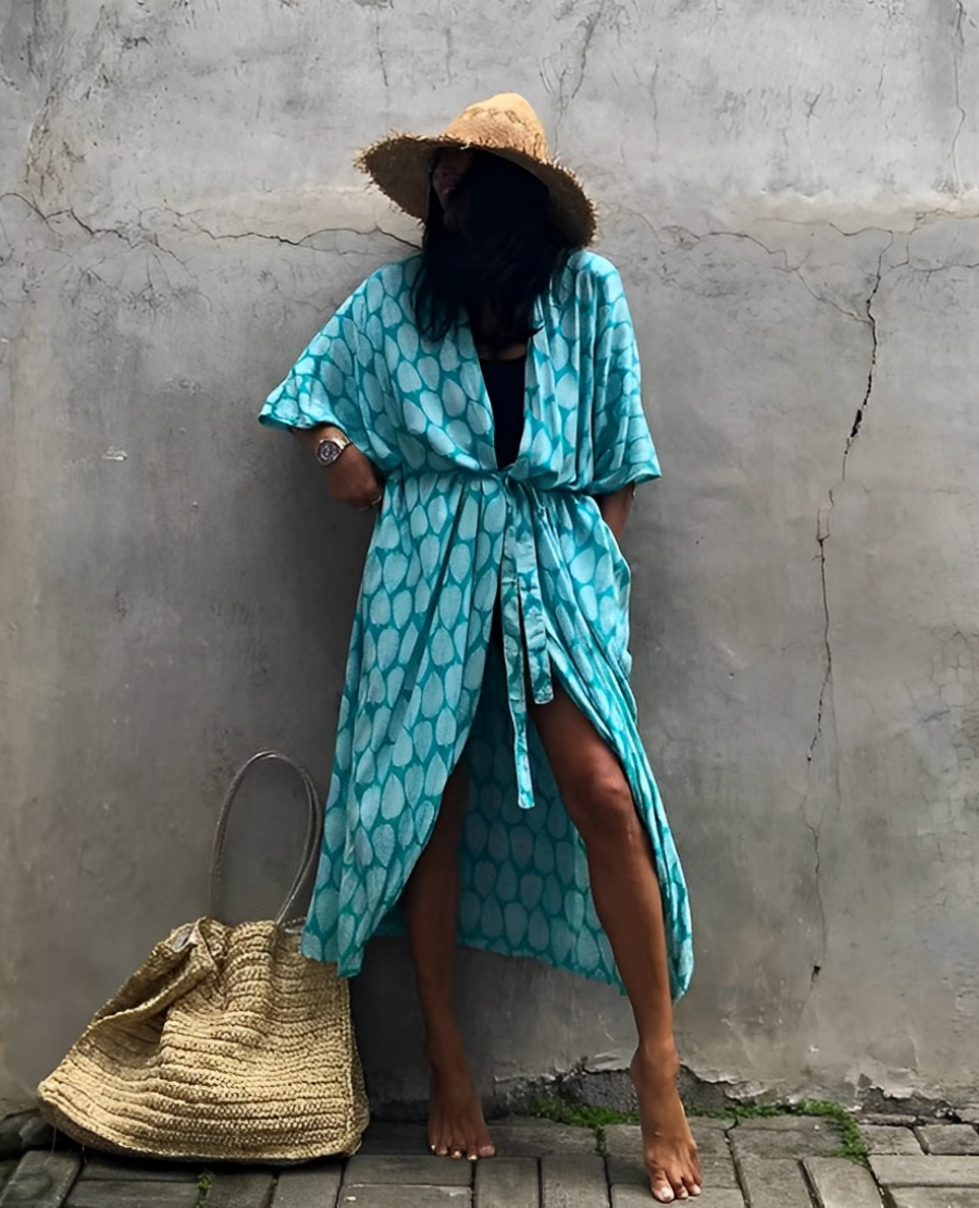 Cecily | Boho Kimono Dress Cover-Up