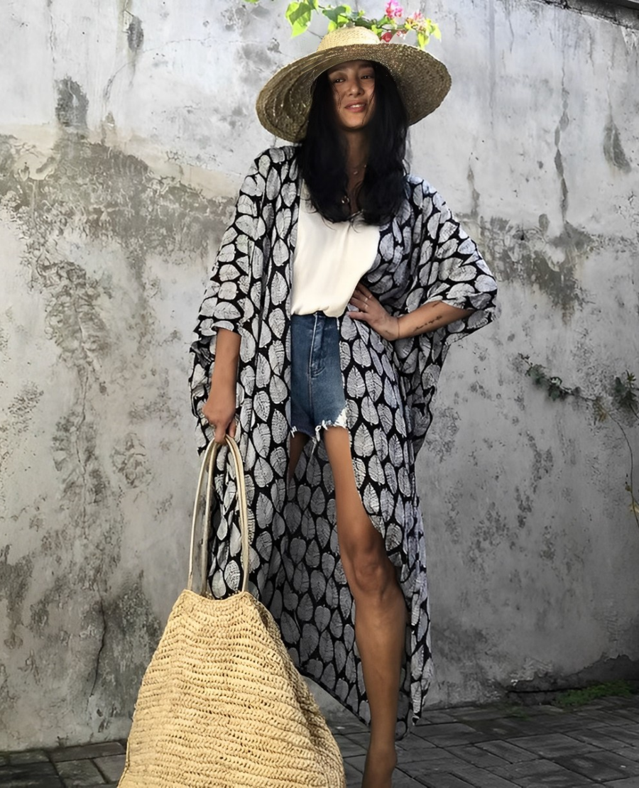 Cecily | Boho Kimono Dress Cover-Up