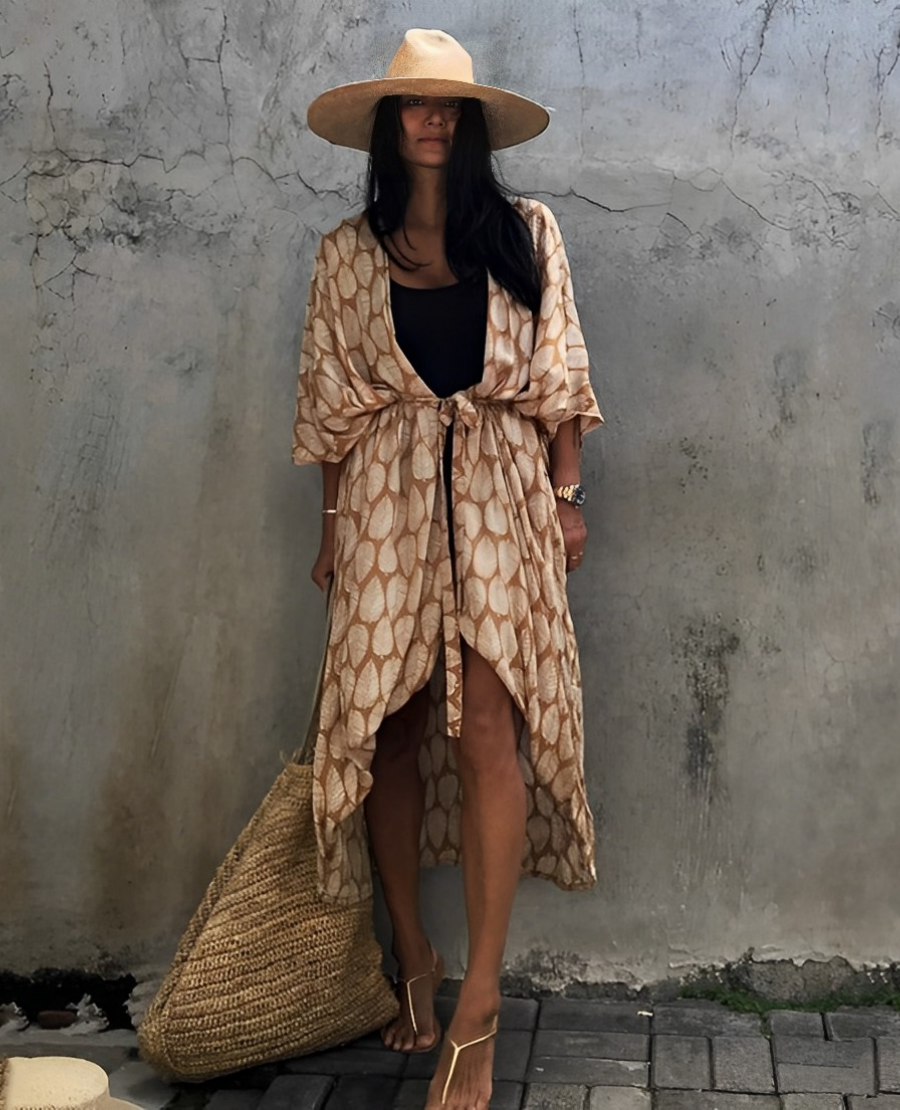 Cecily | Boho Kimono Dress Cover-Up