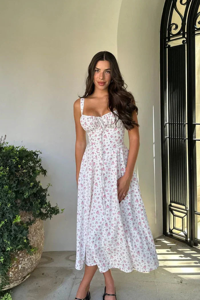 Orla | Corset Midi Dress