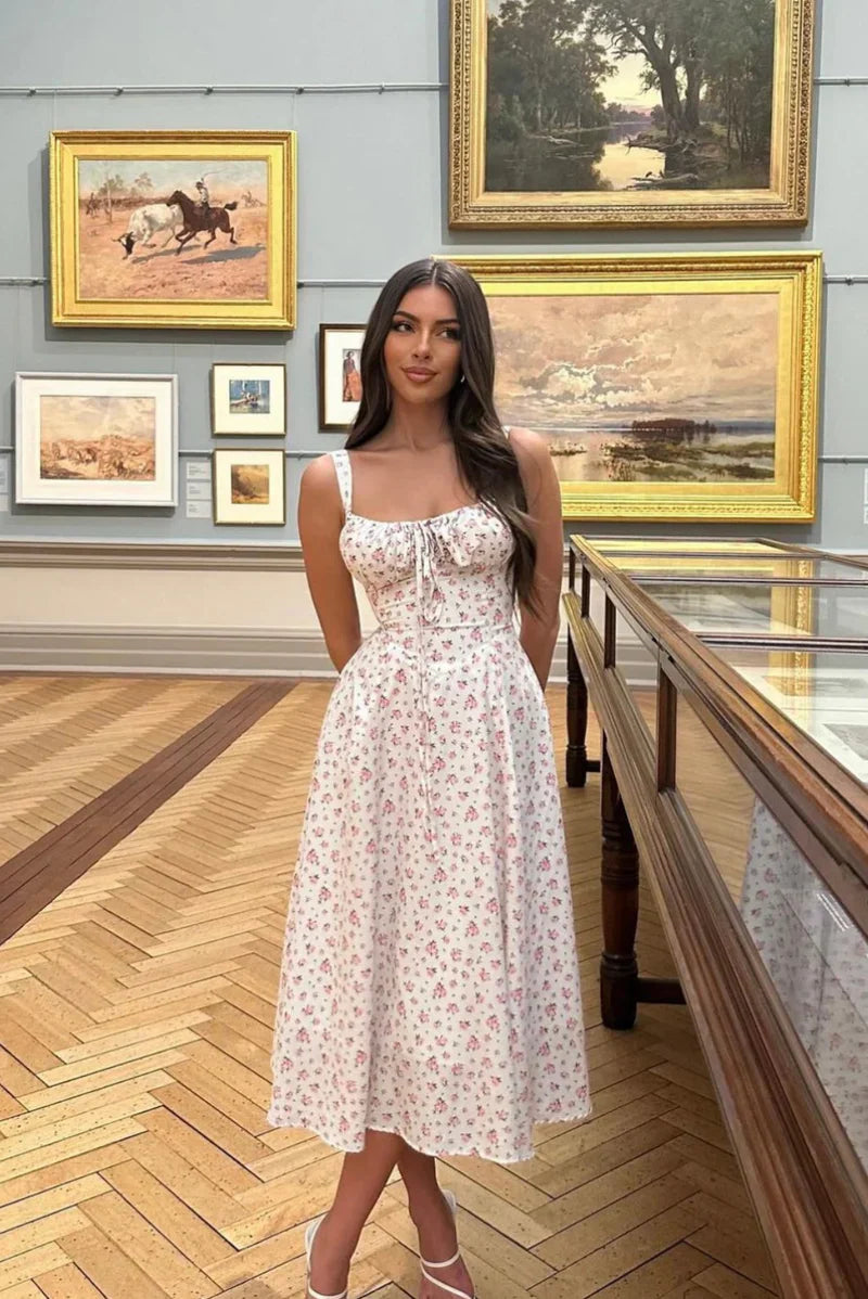 Orla | Corset Midi Dress