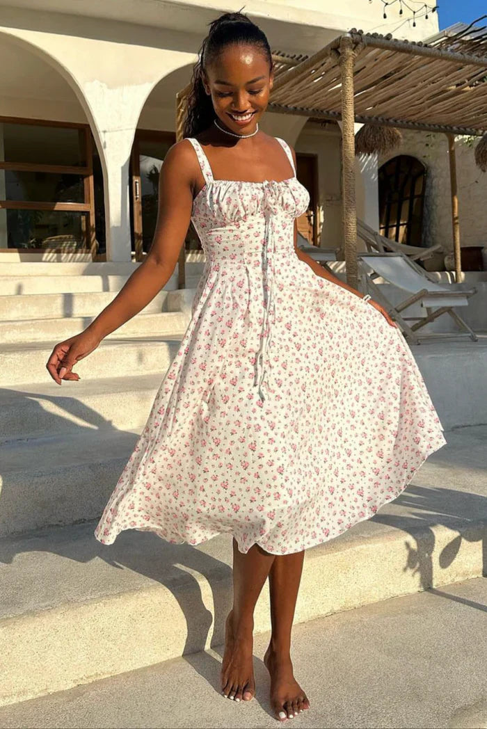 Orla | Corset Midi Dress