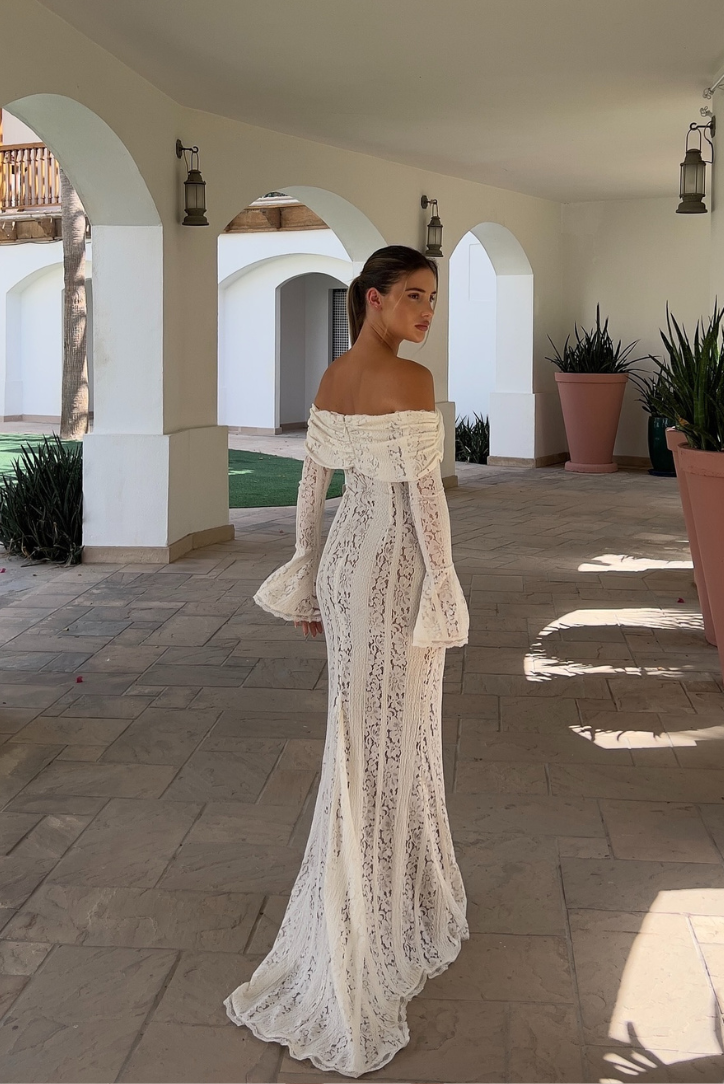 Eulalia | Lace Maxi Dress