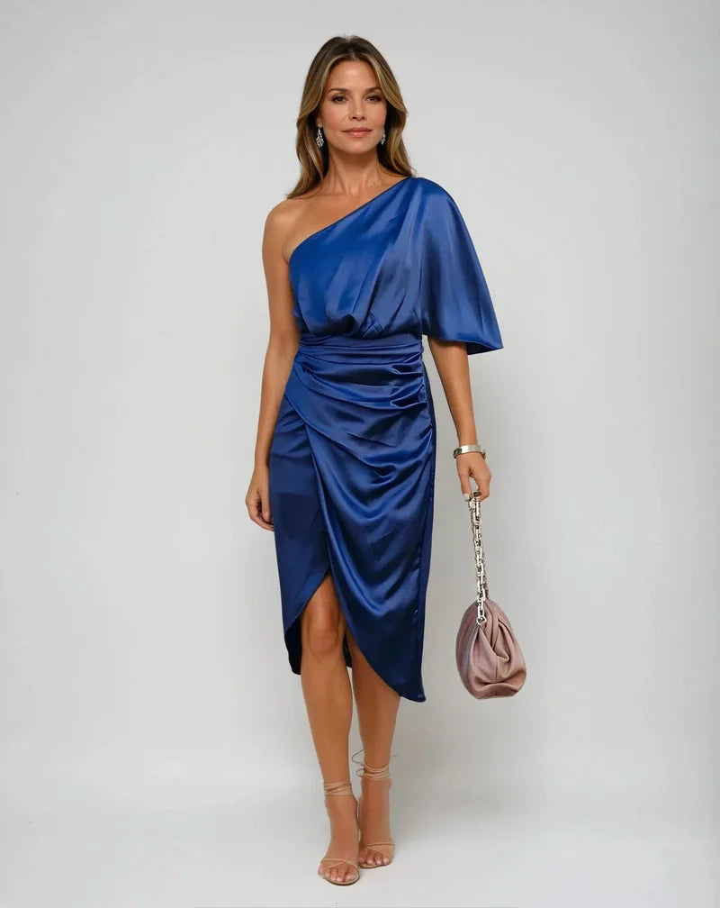 Delilah | One Shoulder Cocktail Dress