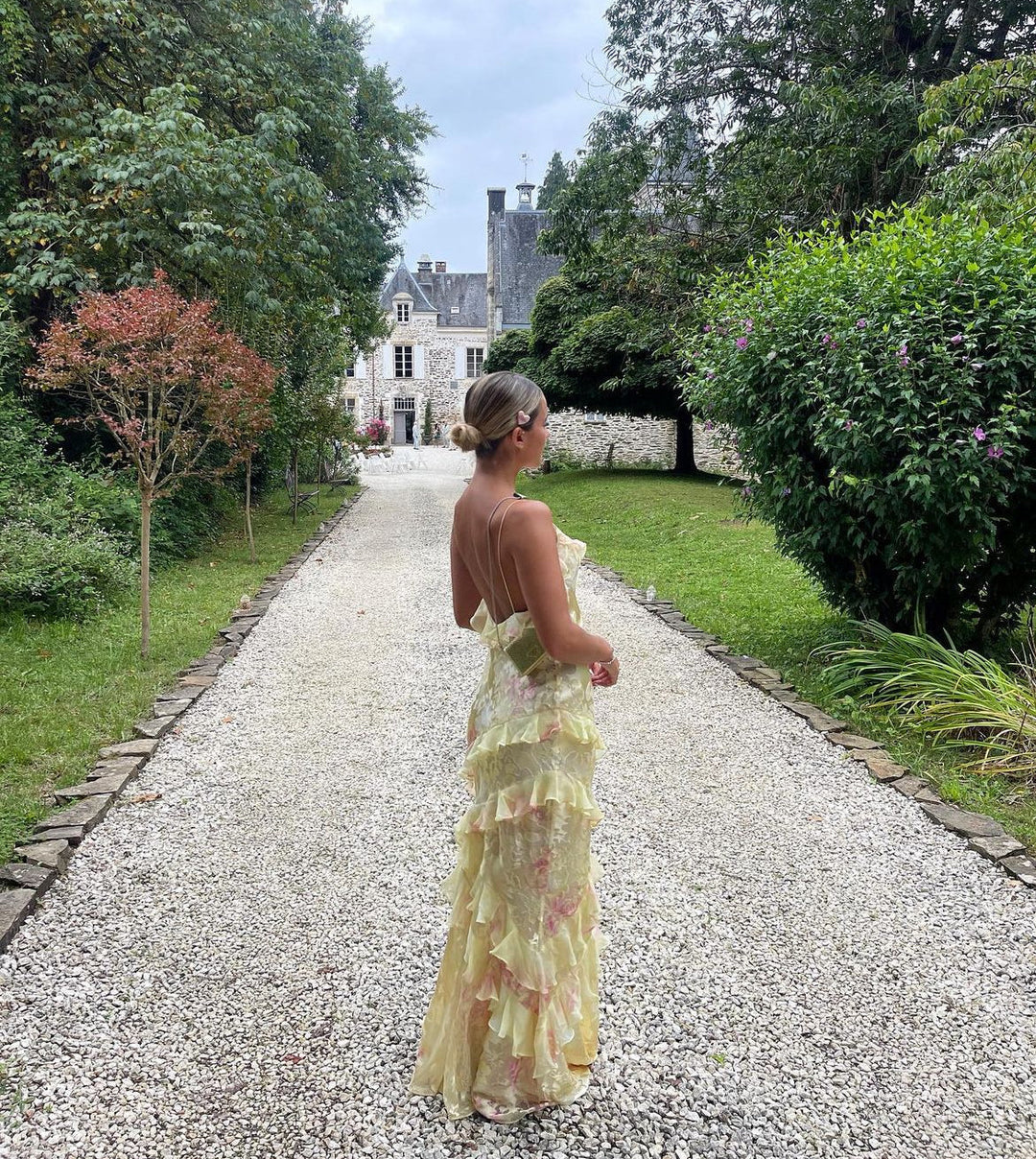 Estella | Ruffle Maxi Dress