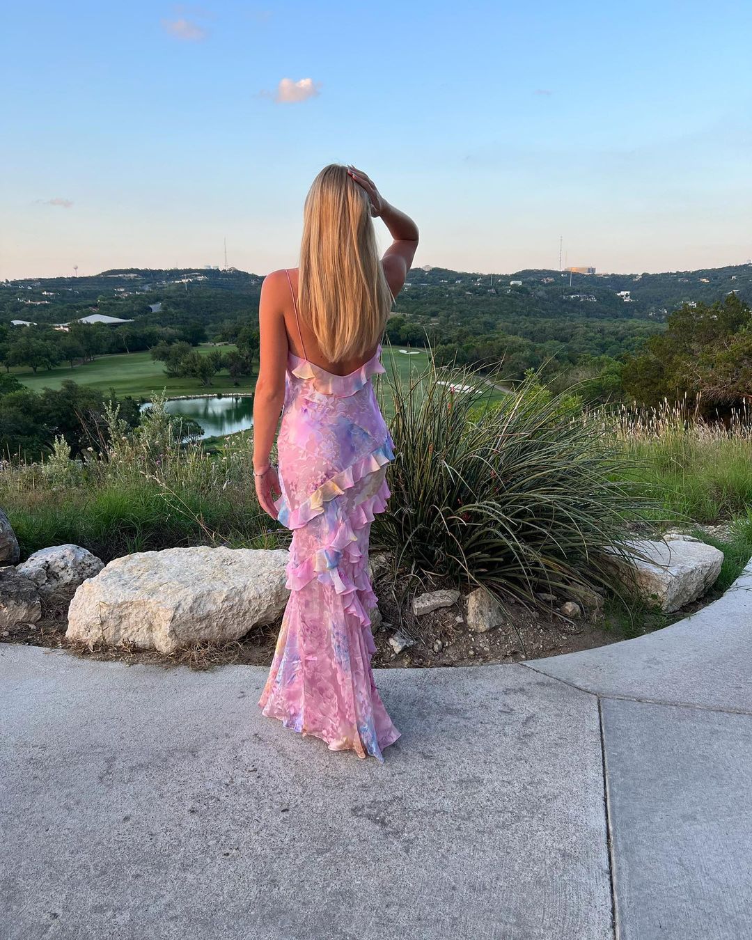 Estella | Ruffle Maxi Dress