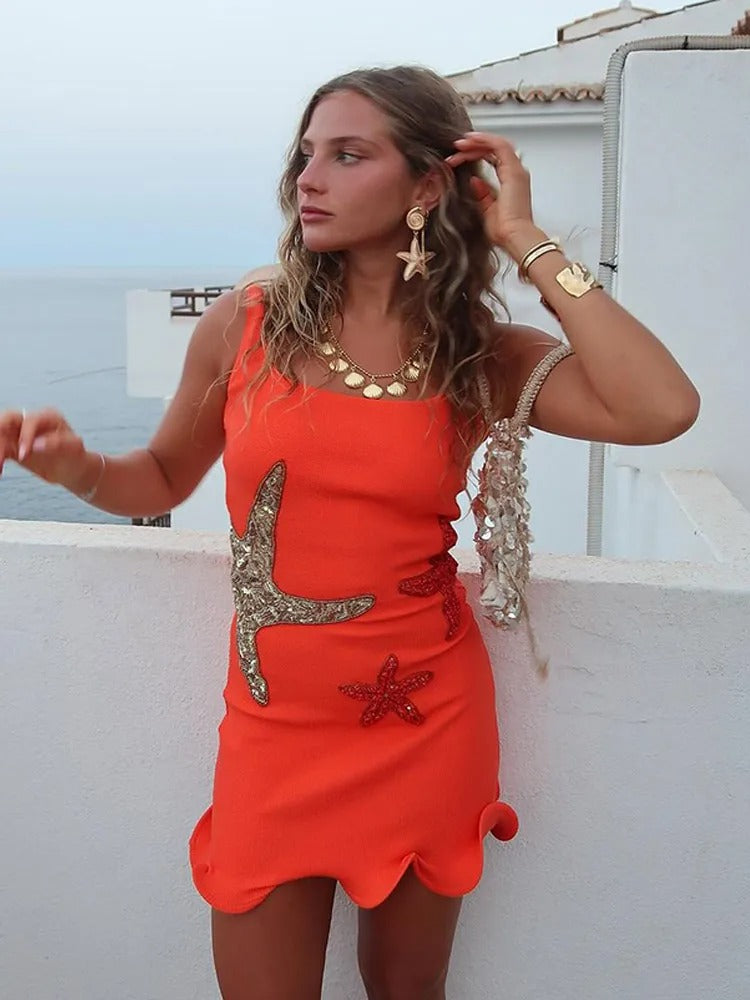 Thea | Embellished Mini Dress
