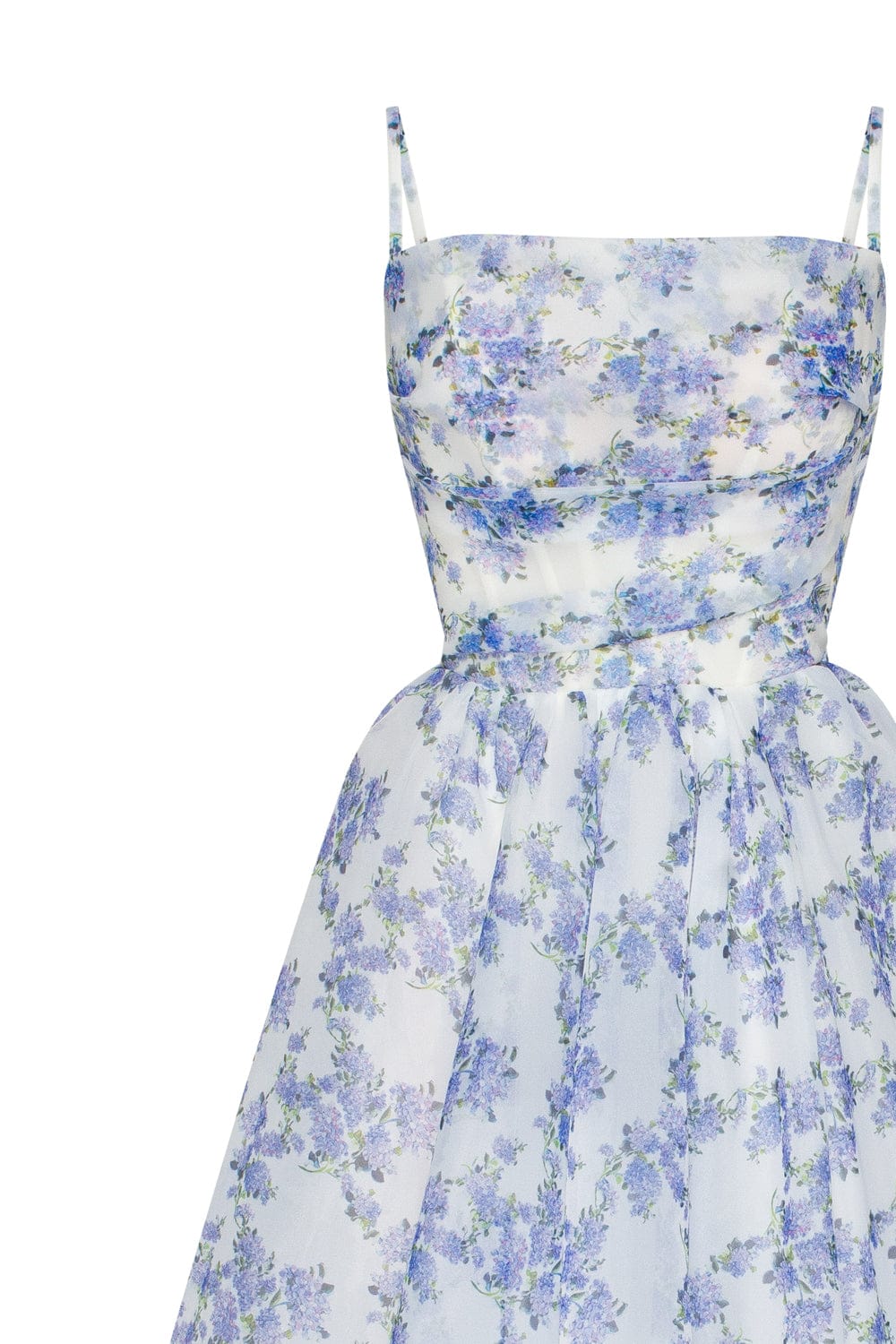 Elowen | Spaghetti Straps Midi Dress