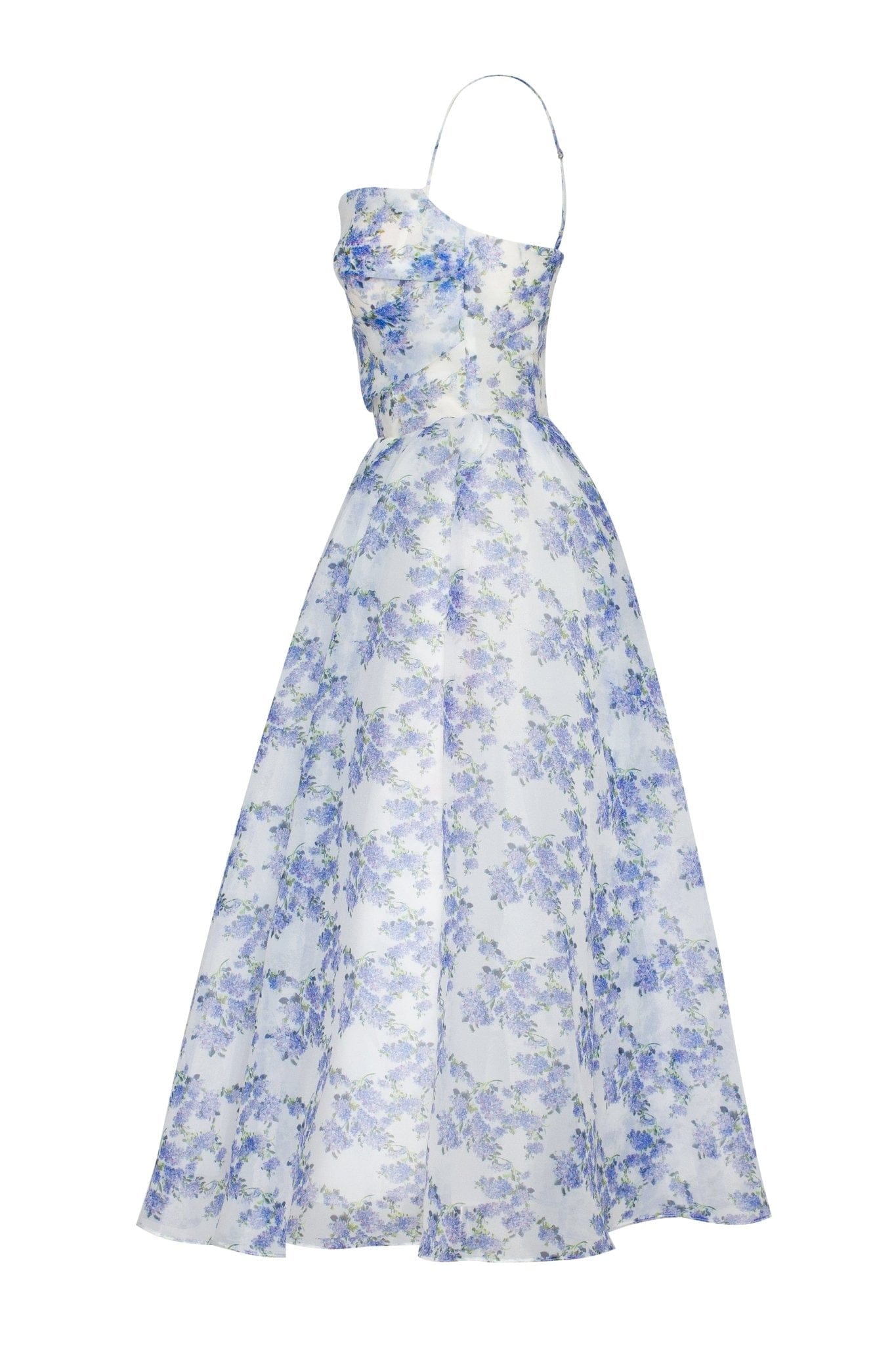 Elowen | Spaghetti Straps Midi Dress