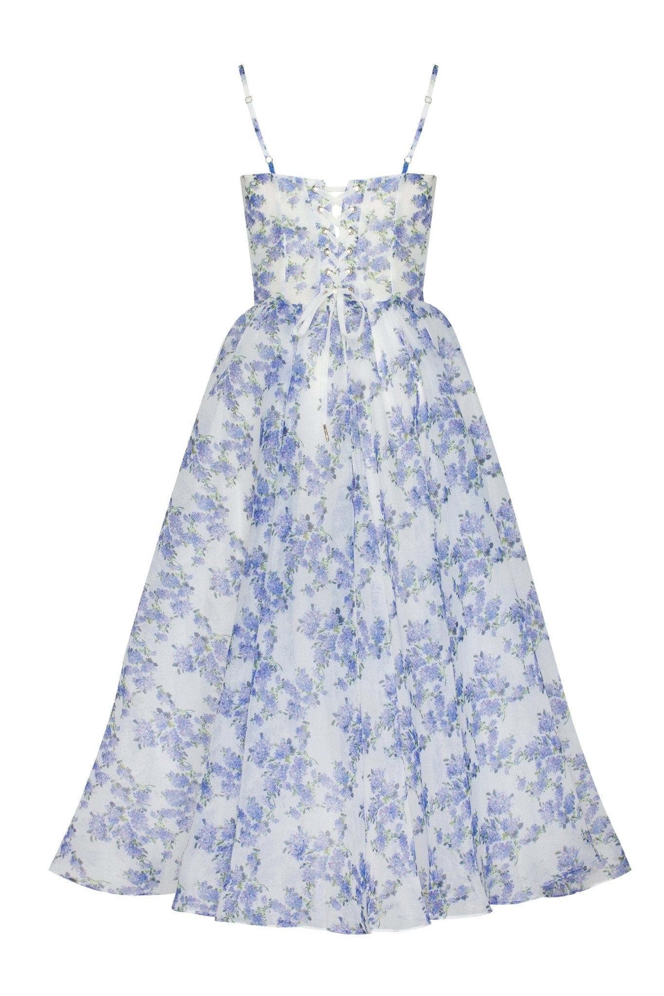 Elowen | Spaghetti Straps Midi Dress