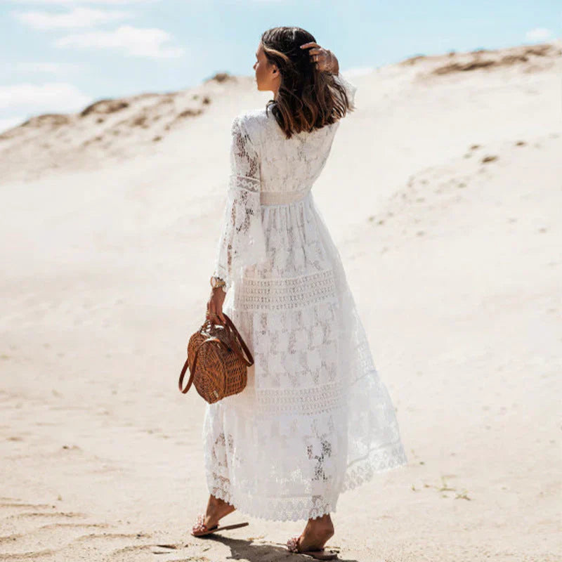 Persephone | Long-Sleeved Boho Dress