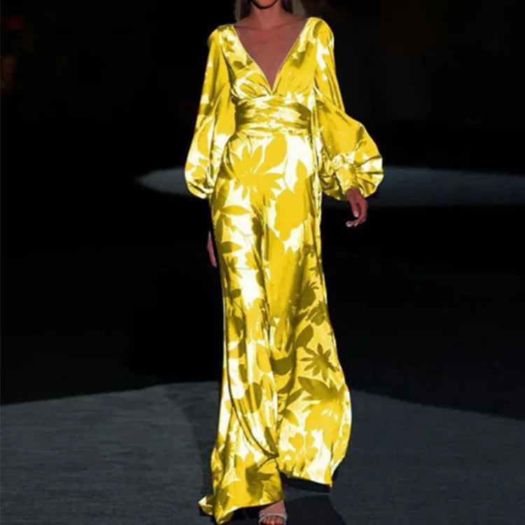 Xanthe | Elegant Flowy Maxi Dress