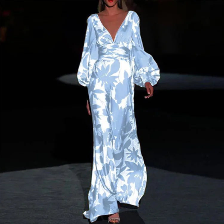 Reverie | Elegant V-Neck Dress