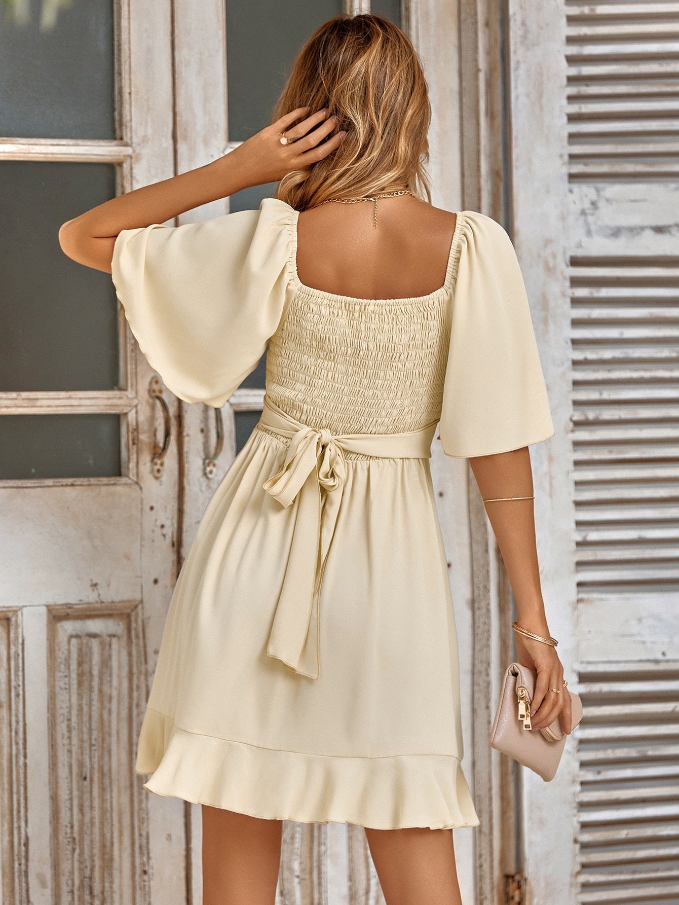 Romilly | Ruffled Hem Dress