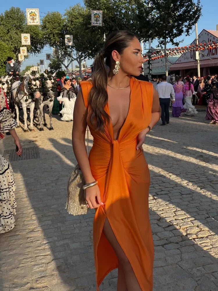 Lilia | Elegant Pleated Dress