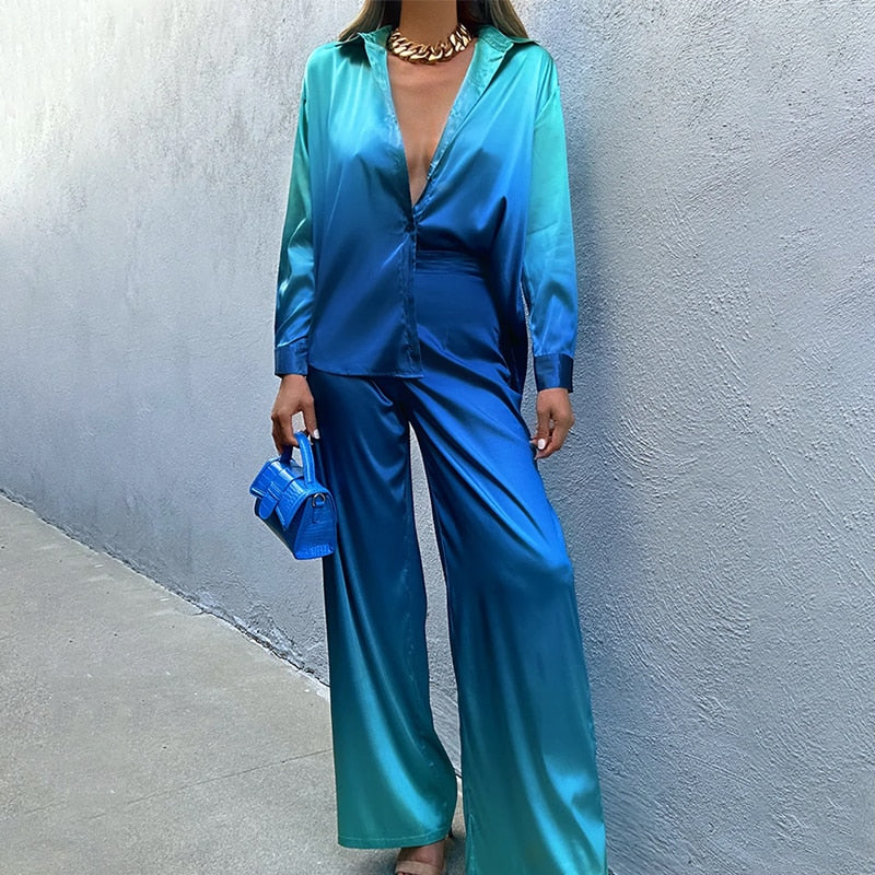 Verity | Satin Gradient Set