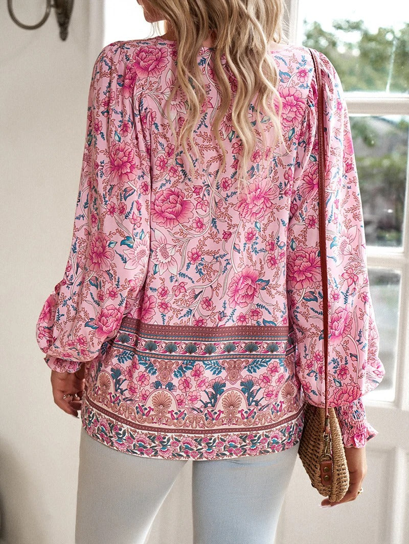 Suki | Summer Floral Top