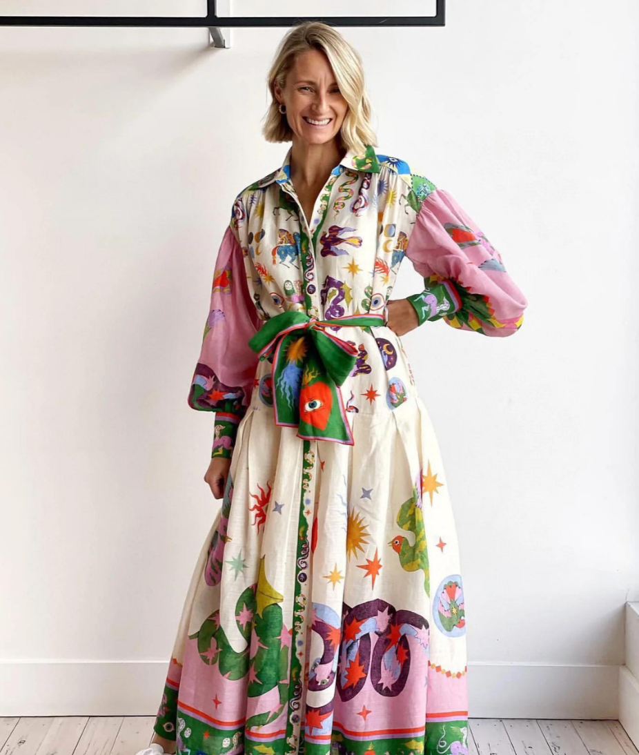 Delphina | Italian Maxi Dress
