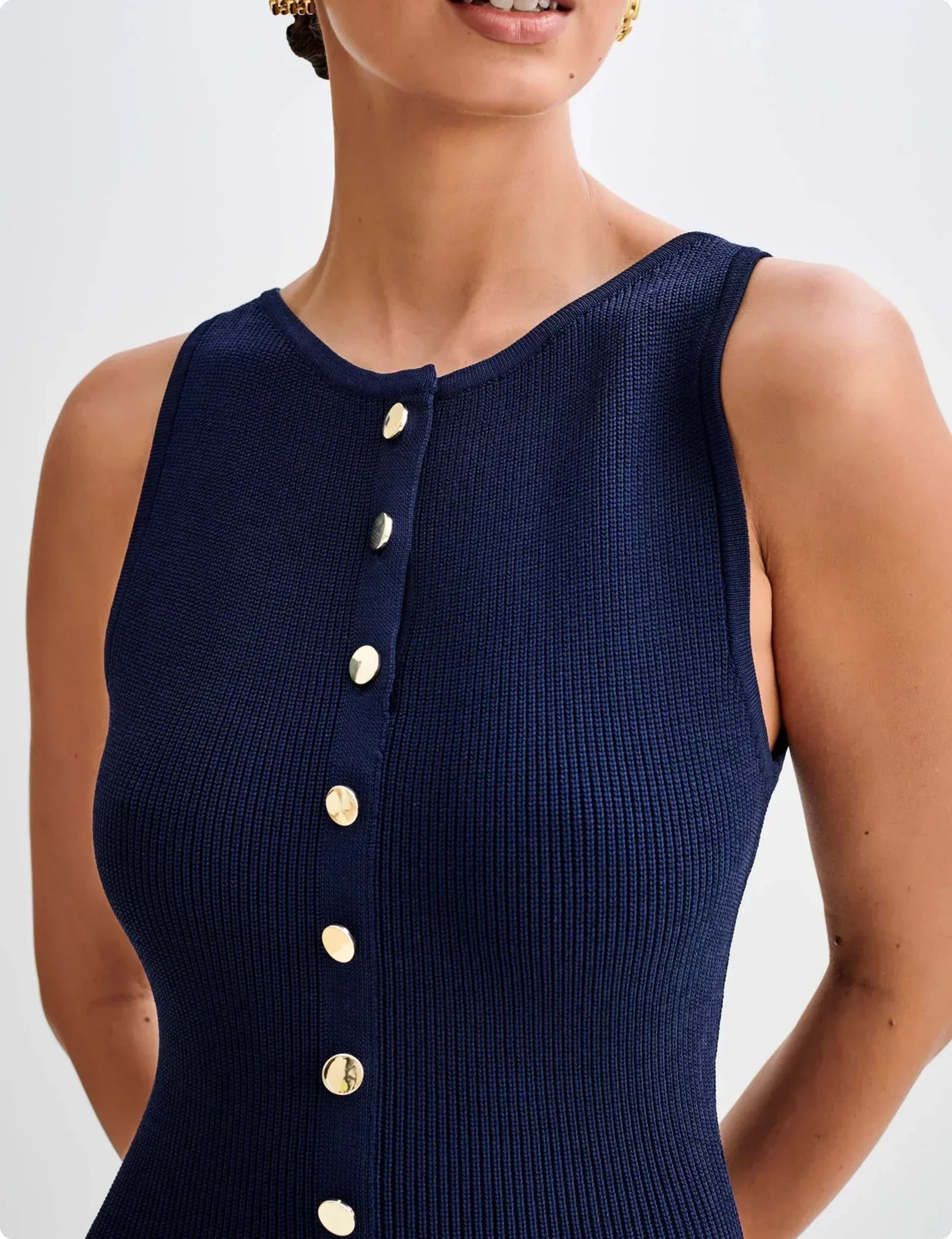 Ottilie | Elegant Knitted Maxi Dress