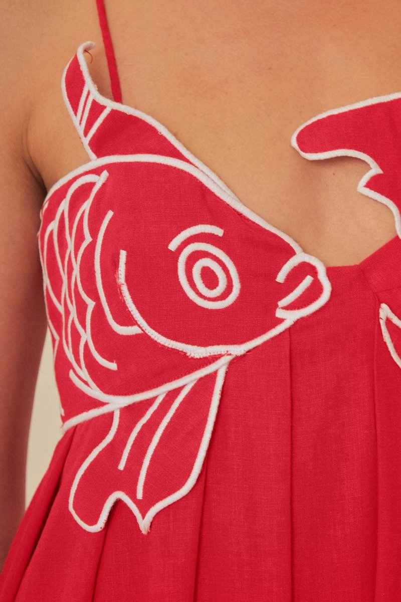 Felicity | Embroidered Maxi Slip Dress