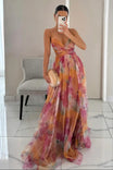 Poppy | Women's Elegant Maxi Dress with Textured Layers