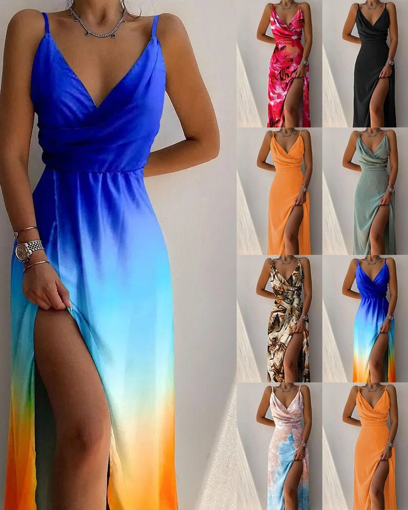 Lilou | Tropical Maxi Dress