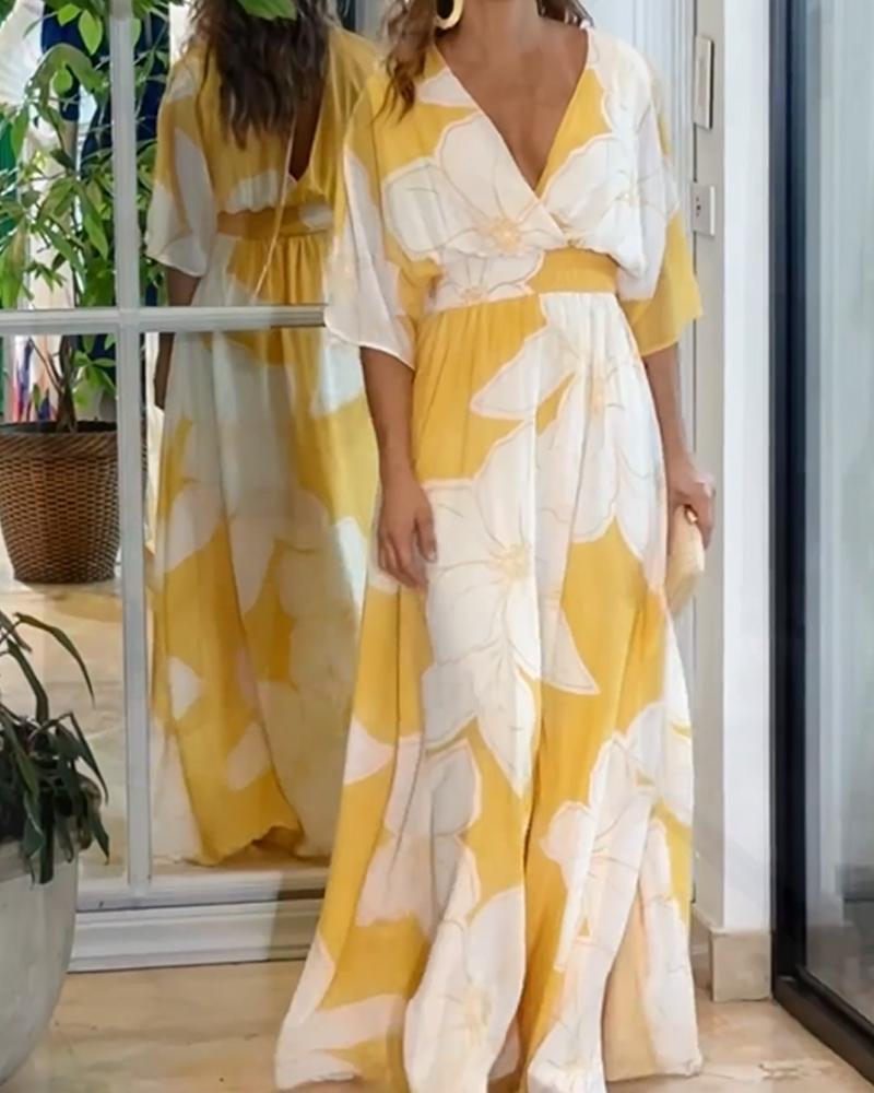 Calypso | Floral Harmony Dress