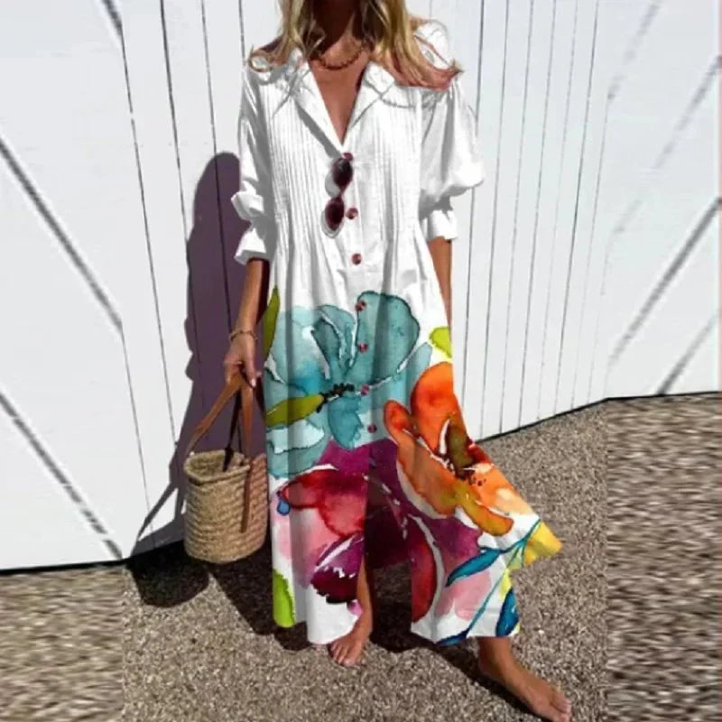 Geneva | Classic Boho Maxi Dress
