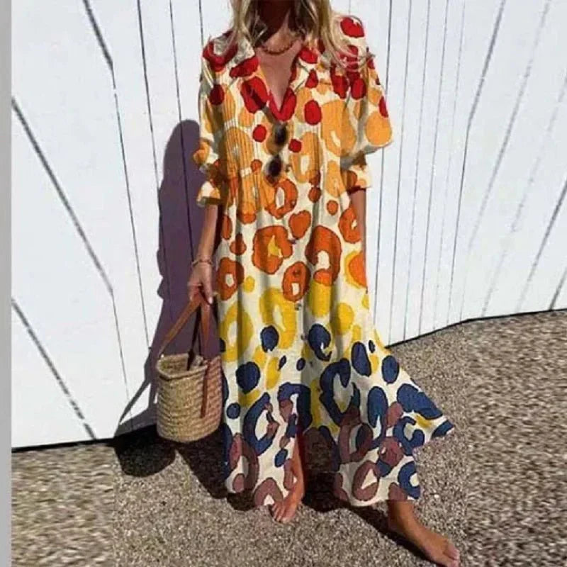 Geneva | Classic Boho Maxi Dress
