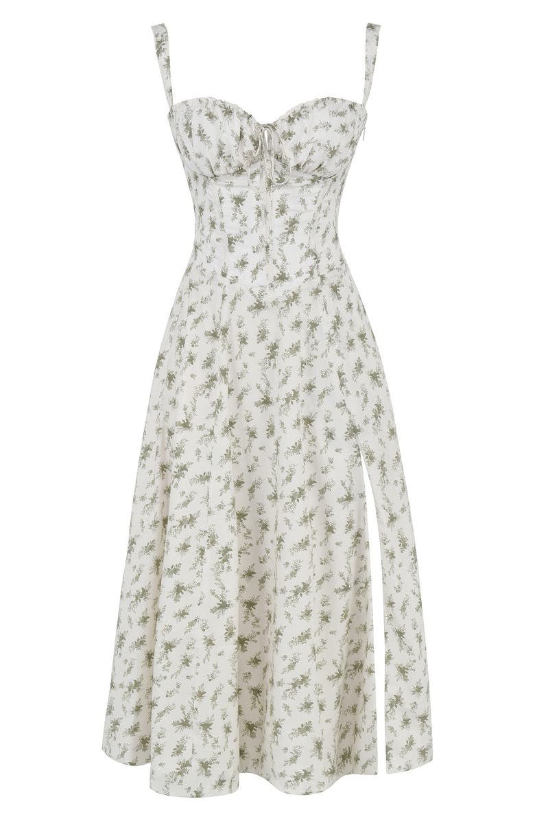 Briony | Corset Midi Dress