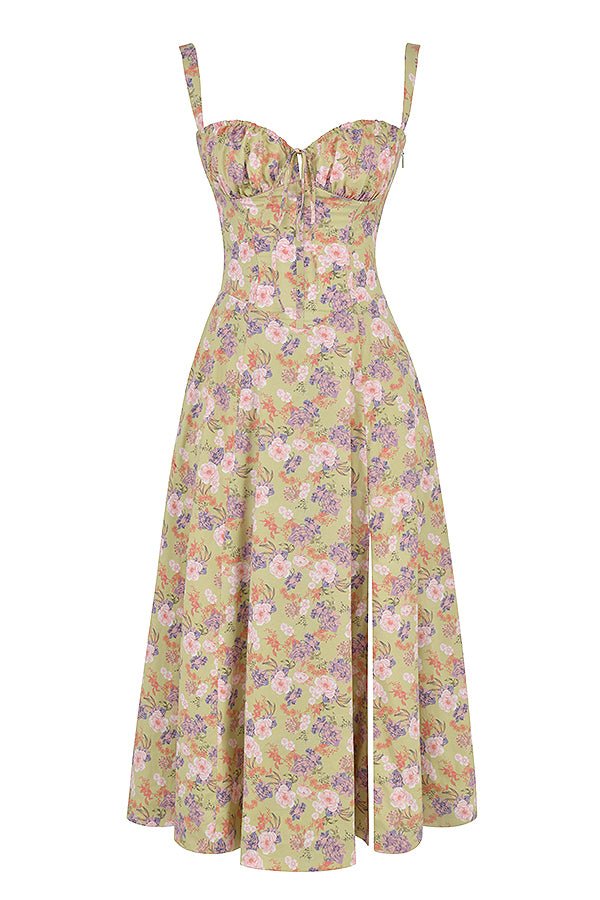 Briony | Corset Midi Dress