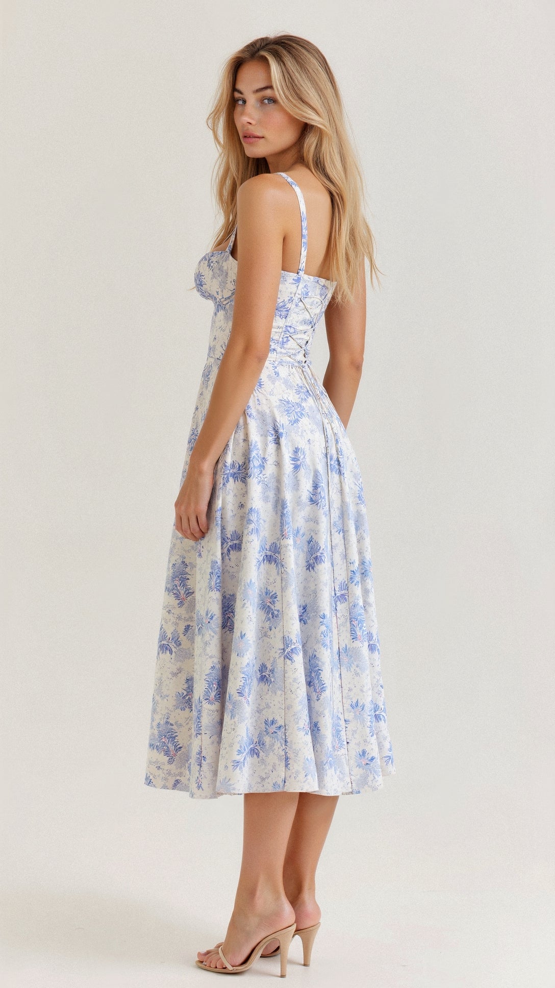 Briony | Corset Midi Dress