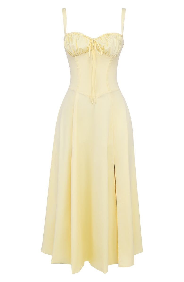 Briony | Corset Midi Dress