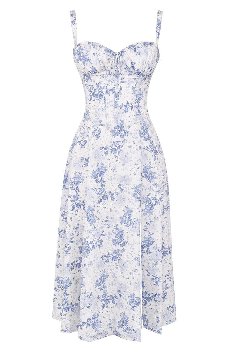 Briony | Corset Midi Dress
